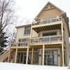 Custom Pewaukee Lake Home west